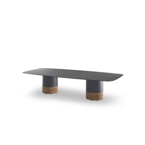 LABUAN Barrel Table 305 | HPL | Low Dining