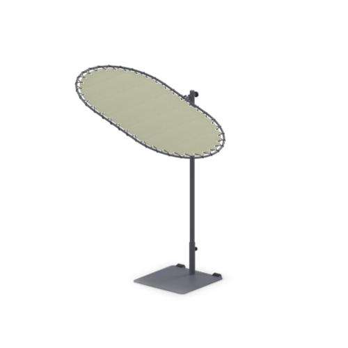 SOMBRERO Personal Shade | Galvanized Steel Base