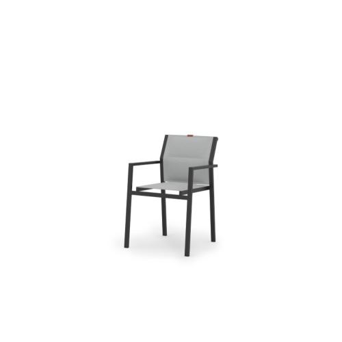 ALLUX Stackable Bistro Chair | Padded Sling