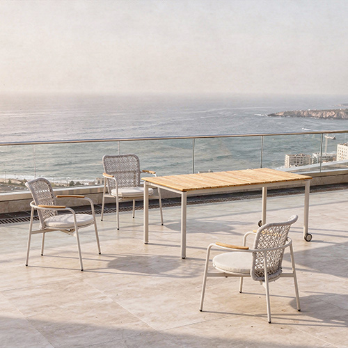 MA BELLE Dining Table 165 & Dining Chair