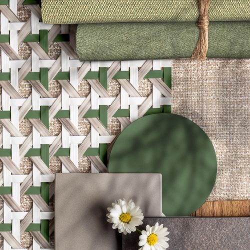 MUNIA Moodboard Fiber Weave Pandan